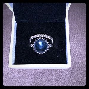 2 BEAUTIFUL AUTHENTIC PANDORA RINGS. 1 IS RETIRED!